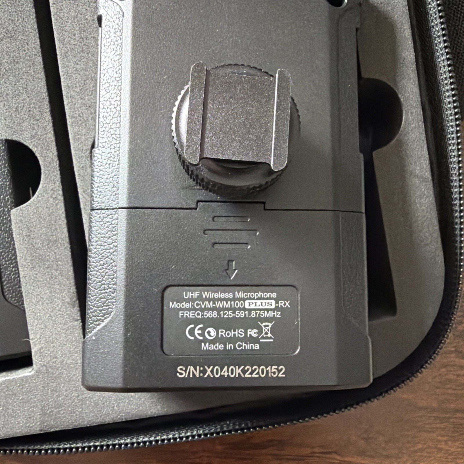 CoMica UHF 48 Channel Wireless Dual Lavalier Microphone System CVM-WM100 PLUS