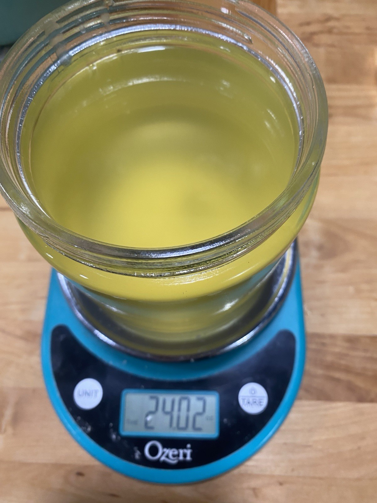 Rendered Grass Fed Beef Tallow Cleaned Deodorized 24 Ounces