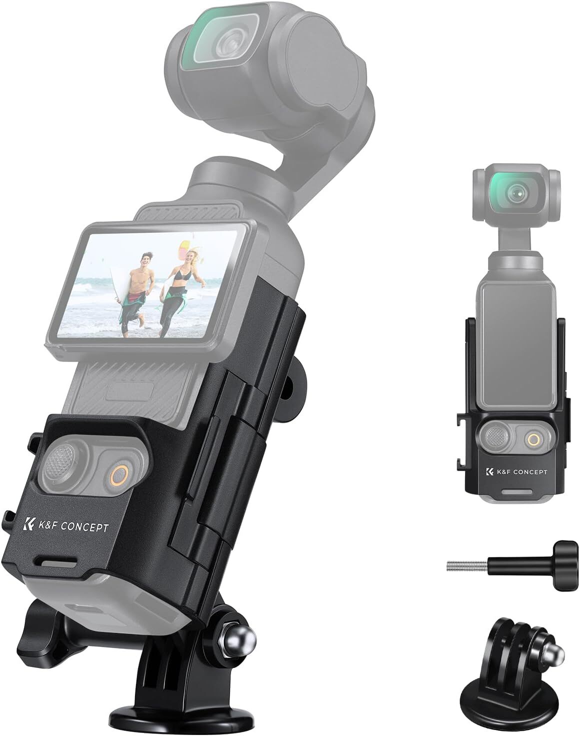 K&F CONCEPT Bracket Expansion Adapter for DJI OSMO POCKET 3 Camera Frame Mount