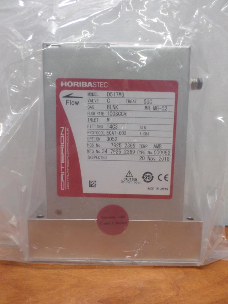 Horiba STEC D517MG Gas BLNK 100 SCCM option 3052
