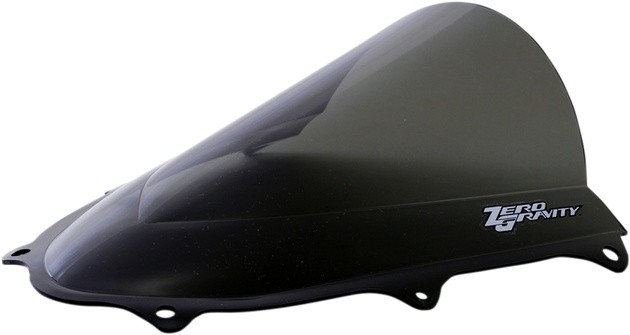 Zero Gravity Double Bubble Windscreen Dark Smoke #16-115-19 for Suzuki GSXR1000