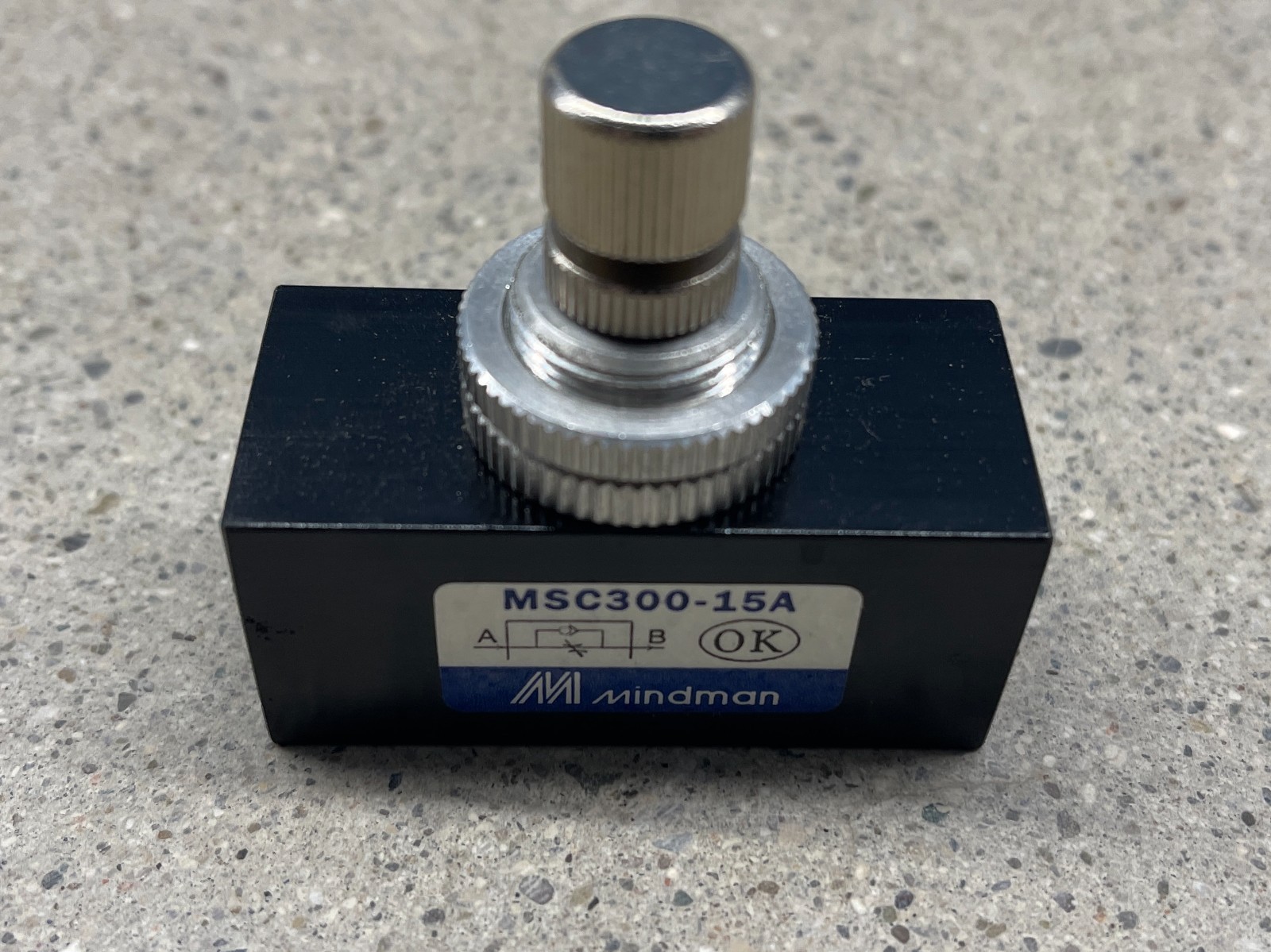 Mindman MSC-300 Flow Control Valve 15A NPT Adjustable