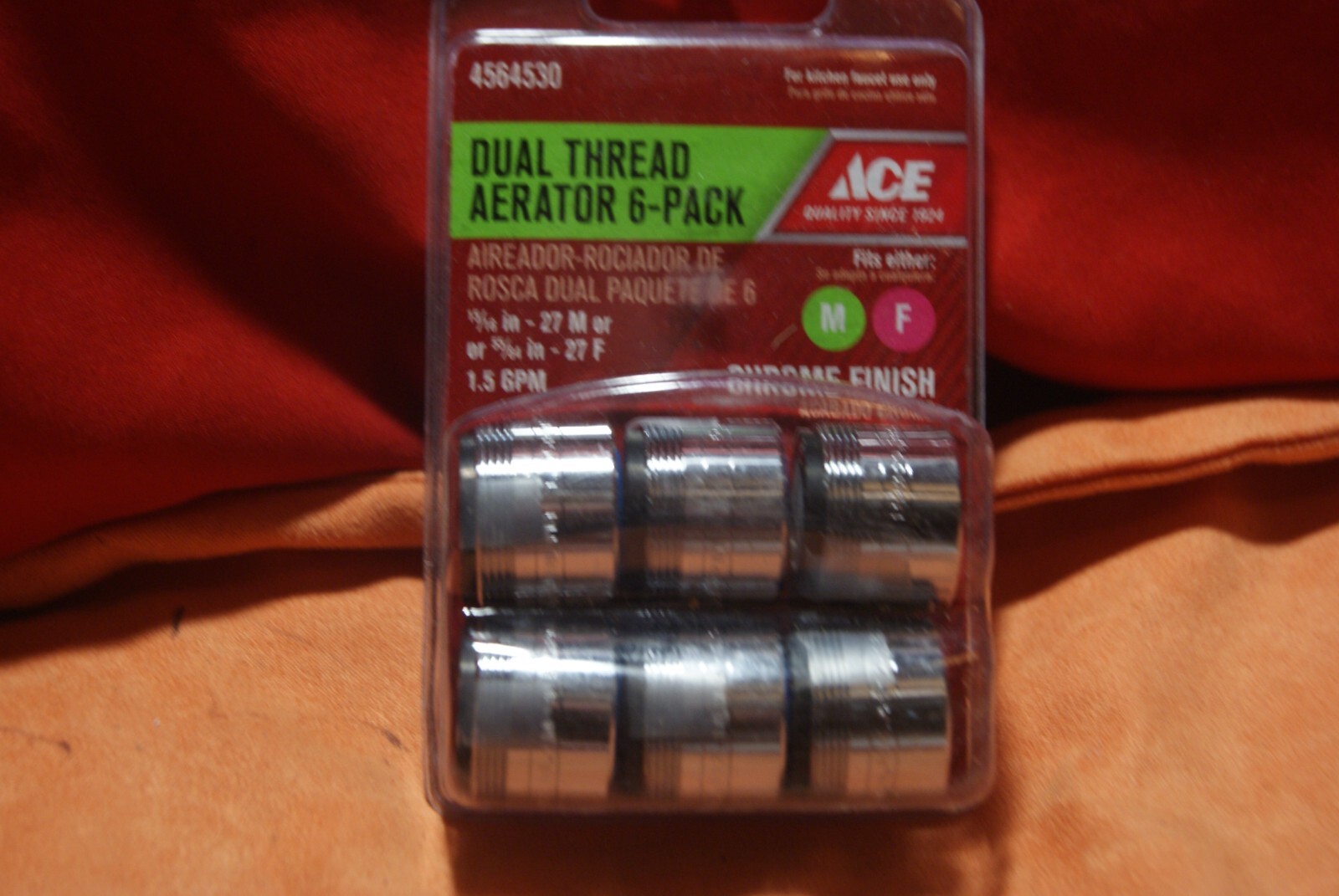 (6-Pk) Ace Dual Thread Aerator CH 1.5 4564530
