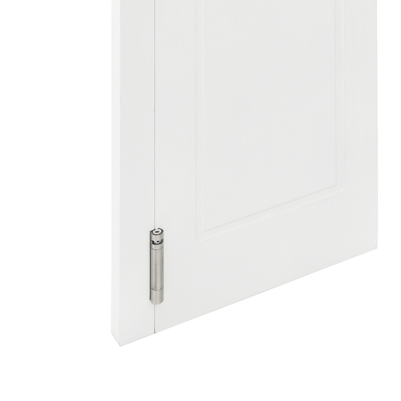 91x107cm Solid Wood Door Partition Door for Shop Entrance Partition White