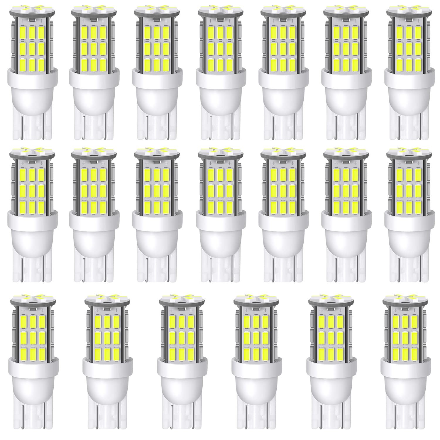20pcs Super Bright RV Trailer T10 921 194 42-SMD 12V Car Backup Reverse LED L...
