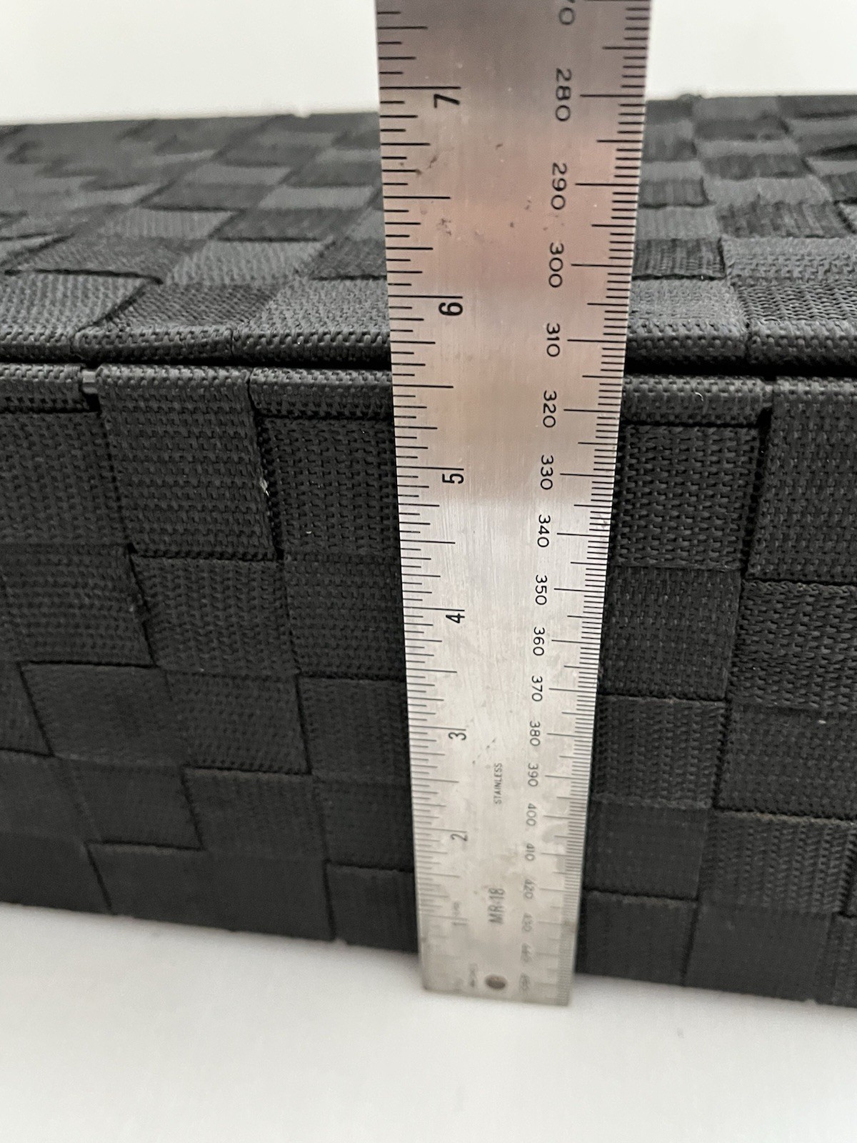 Trinket Rectangular Storage Basket/Box 14 1/2" x 8 1/2" x 6"