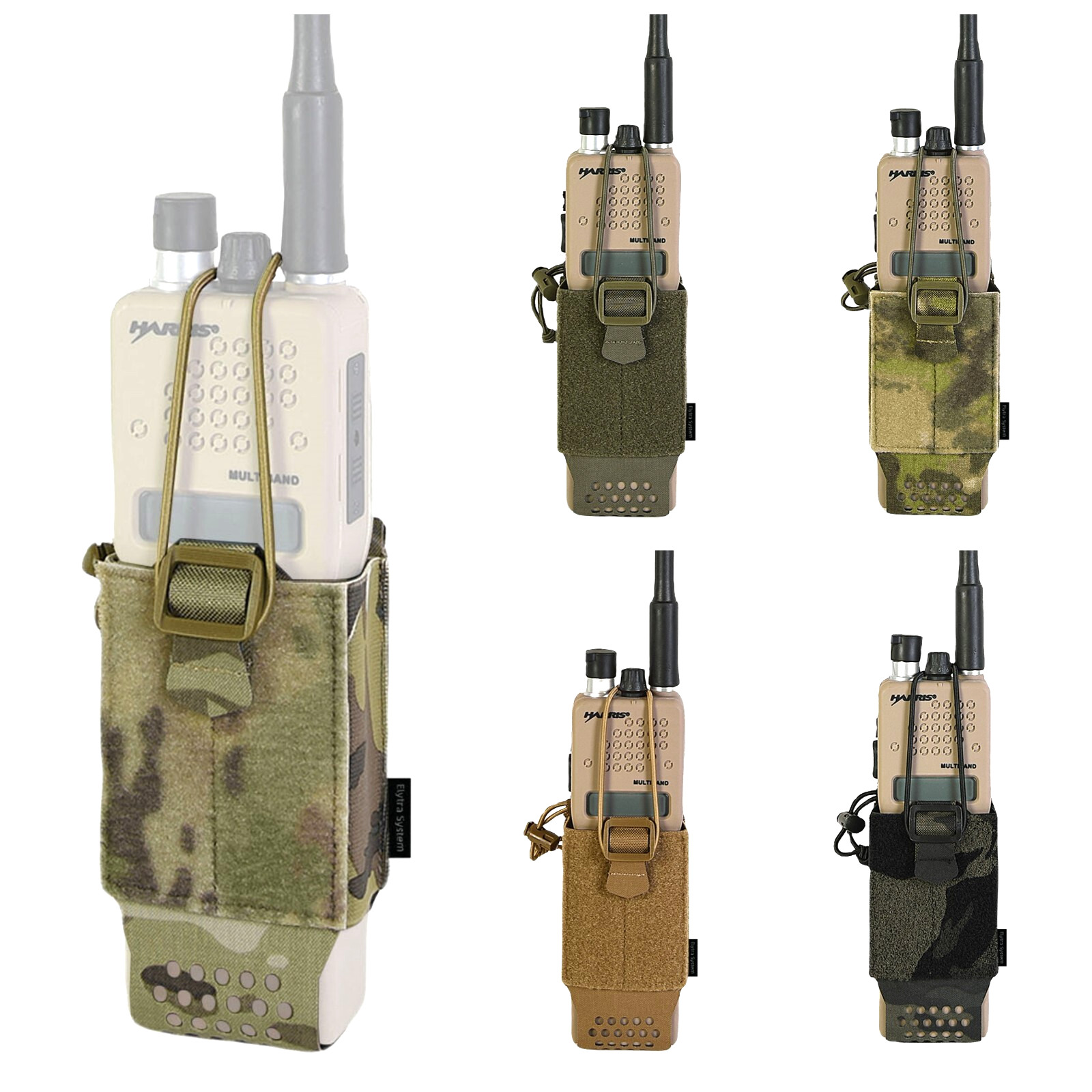 MBITR Tacitcal Radio 152 163 Insert Pouch for Plate Carrier Tactical Vest or Bag