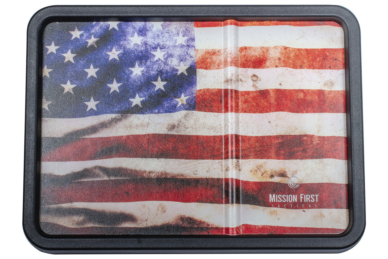 Mission First Tactical American Flag EDC Dump Valet Tray Holster Conceal Carry