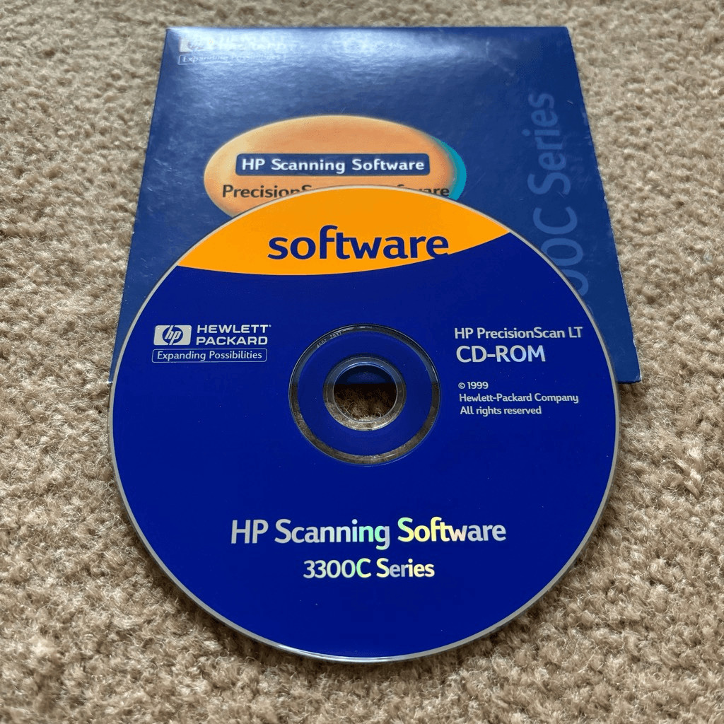 HP 3300C Series PrecisionScan LT Software