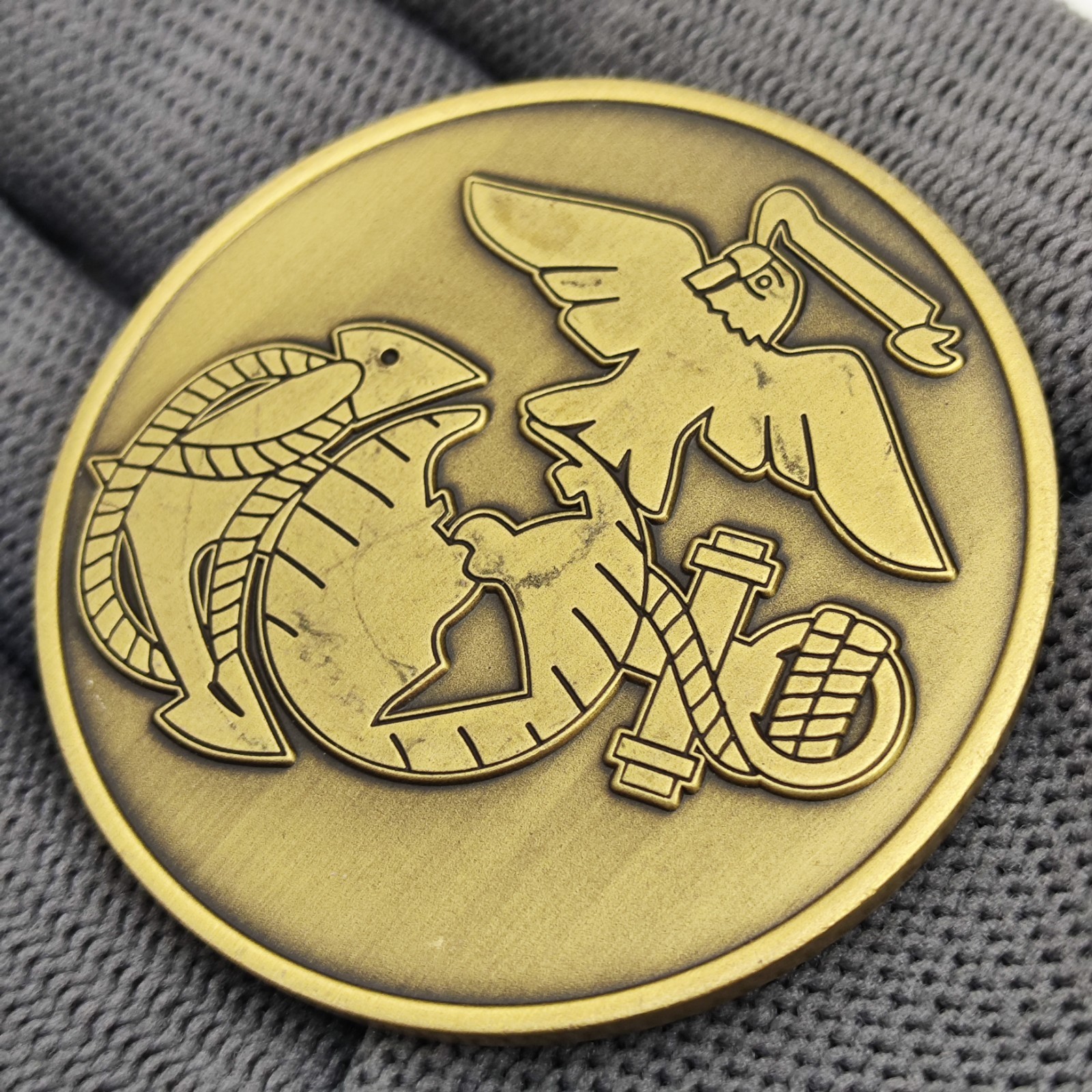 Quantico Middle/High School Challenge Coin
