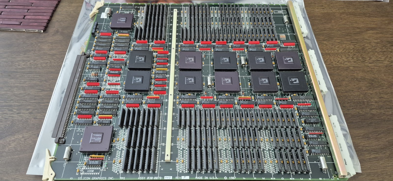 SGI Crimson Personal Iris RM1 Master Manager board 030-0078-002,Untested