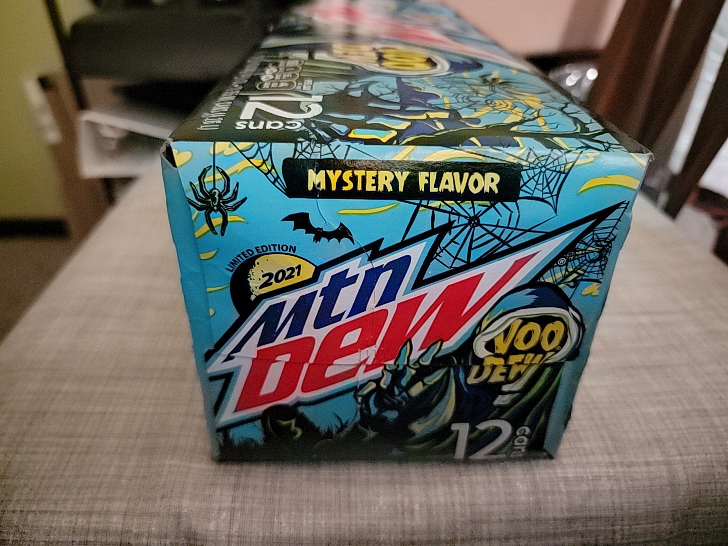 Mountain Dew VooDew 2021, 12 Full cans from 12 pack