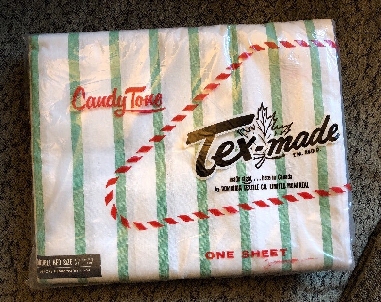 Tex-Made Candy Tone Double Size Sheet Set New!