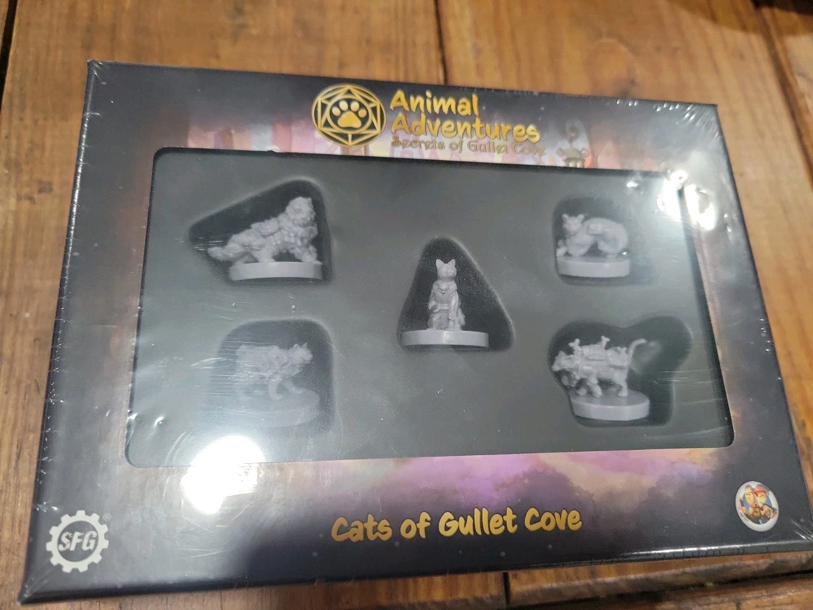NEW Animal Adventures: Secrets of Gullet Cove: Cats of Gullet Cover SFLAAGC-003