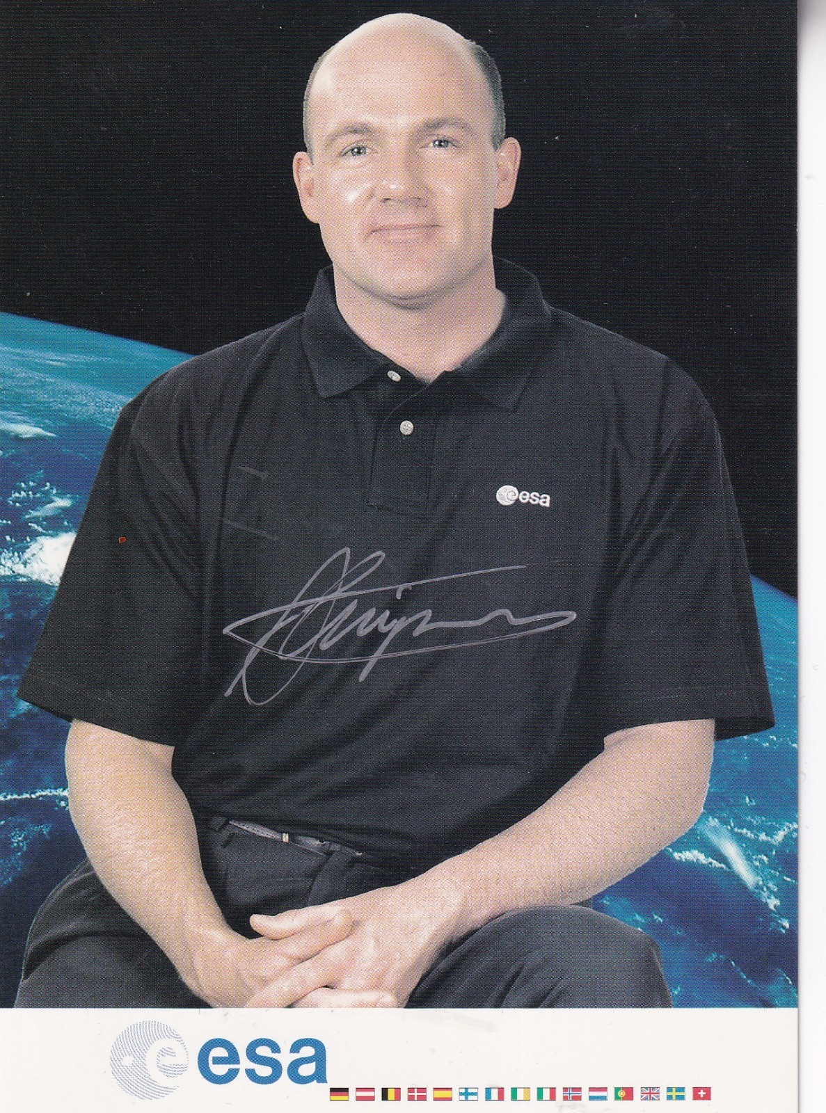 Autograph - Andre Kuipers (Space) - ESA Astronaut