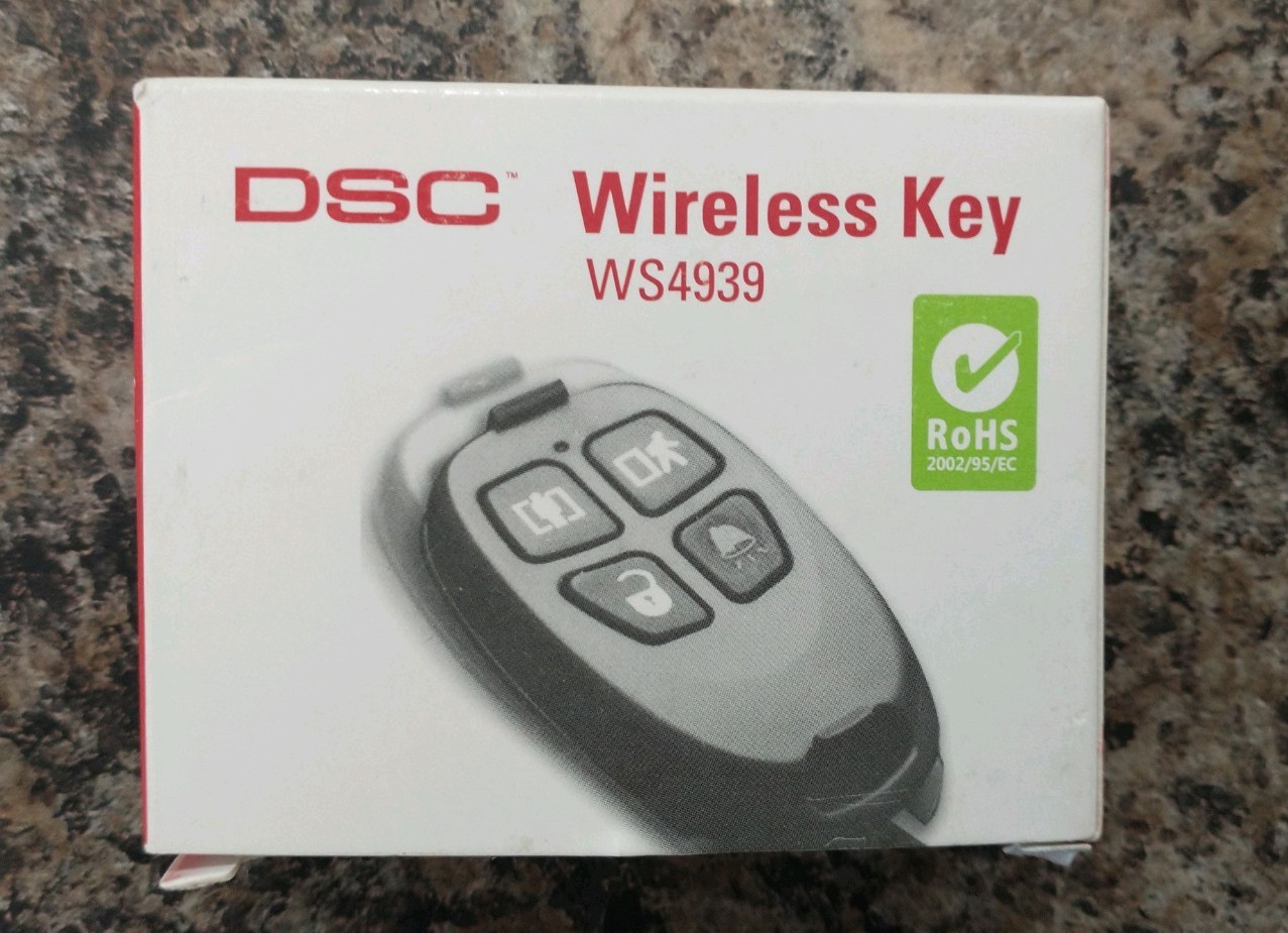 DSC Wireless Key Fob Home Alarm WS4939