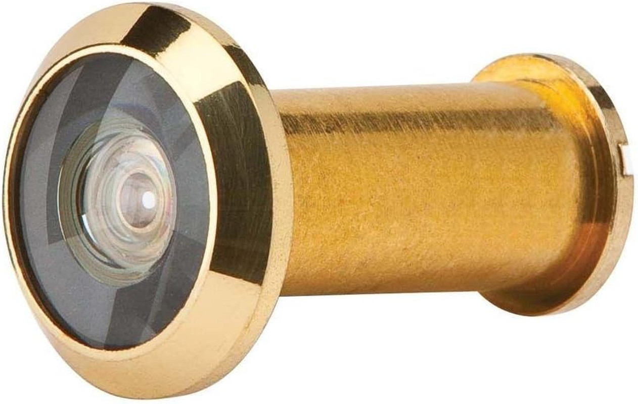 SC698P B 605 Wide Angle Door Viewer, Bright Brass