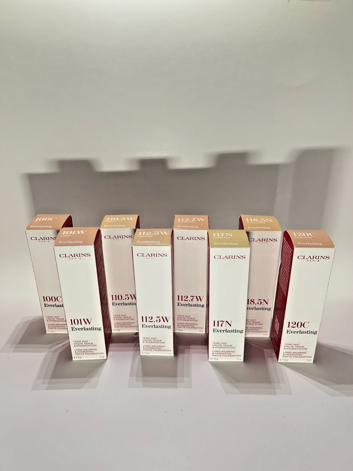 Clarins Everlasting  Matte Foundation  **CHOOSE YOUR SHADE**
