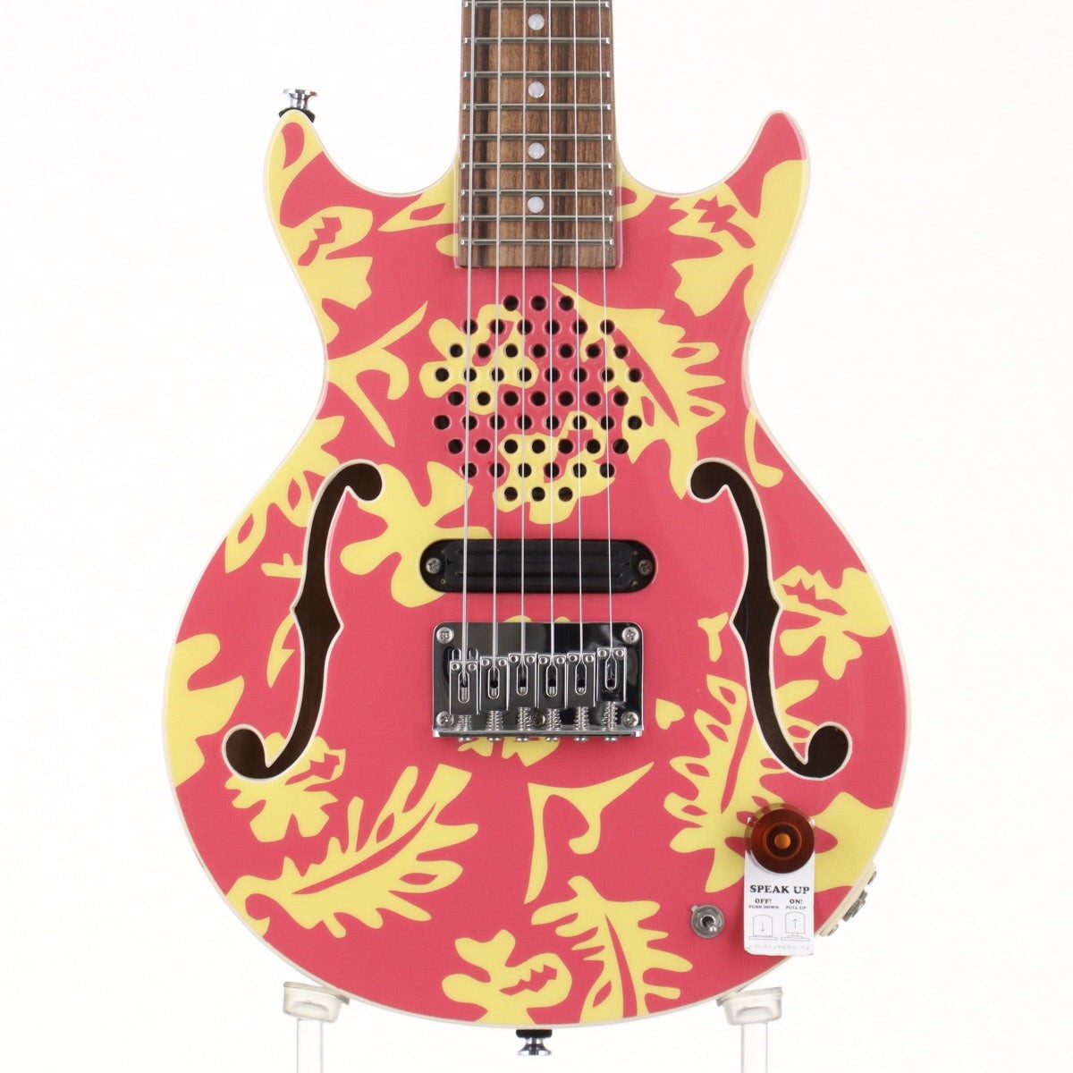 WOODSTICS WS-MINI ALOHA PINK & YELLOW ALOHA [WS1842660P]