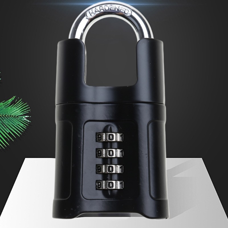 Heavy Duty Combination Padlock Waterproofs 4 Digit Padlocks Safely Code Lock