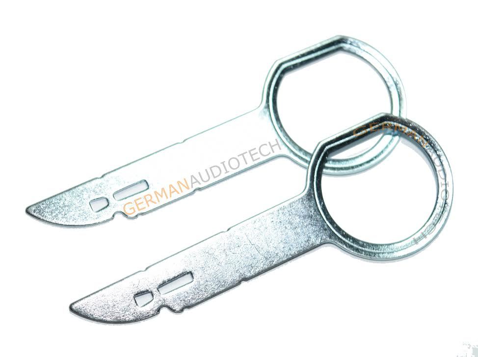 (2) New REMOVAL TOOL KEYS for MERCEDES BENZ W220 W215 SPEEDOMETER CLUSTER S500