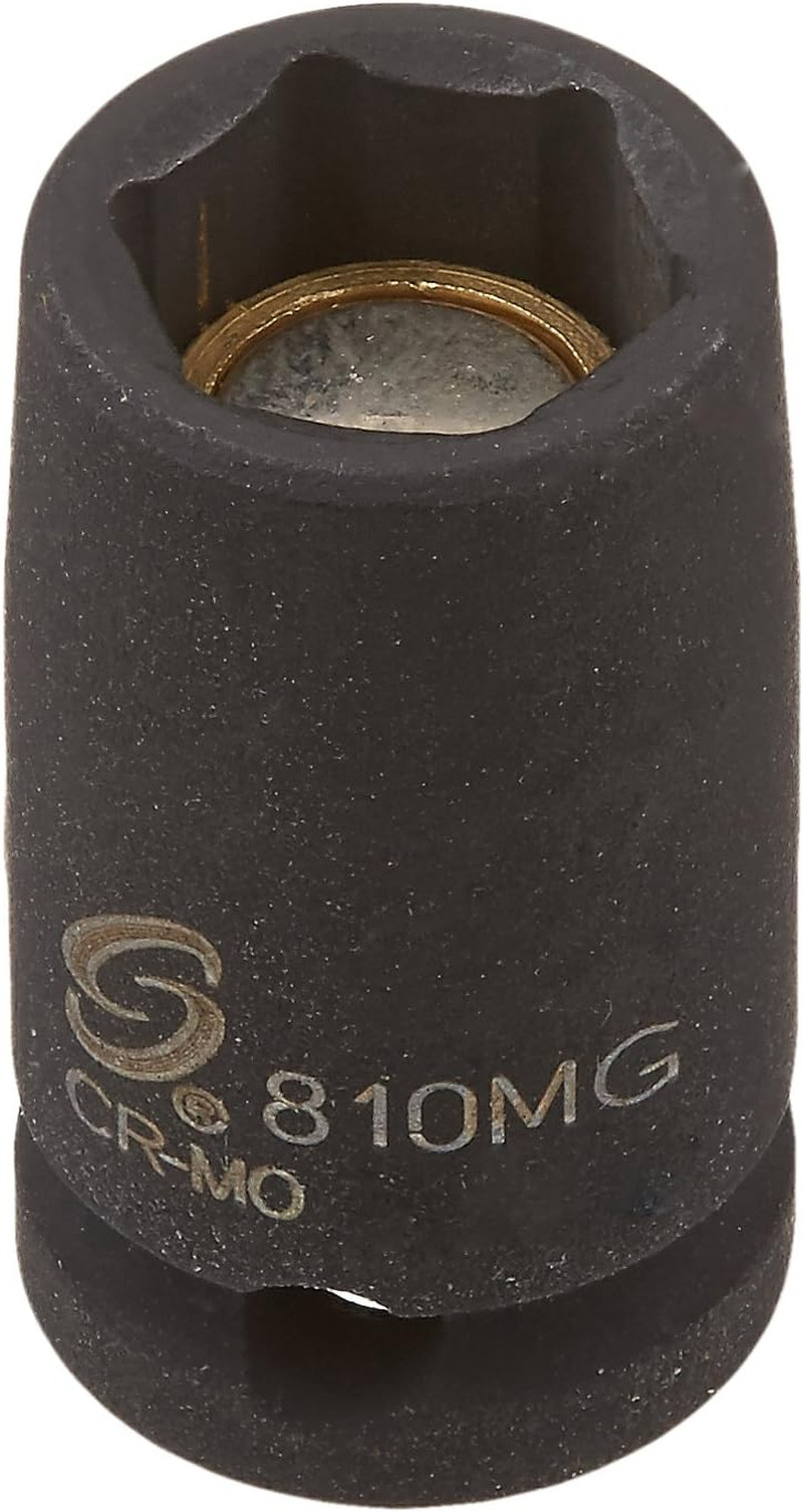 Sunex 810Mg 1/4-Inch Drive 5/16-Inch Magnetic Impact Socket
