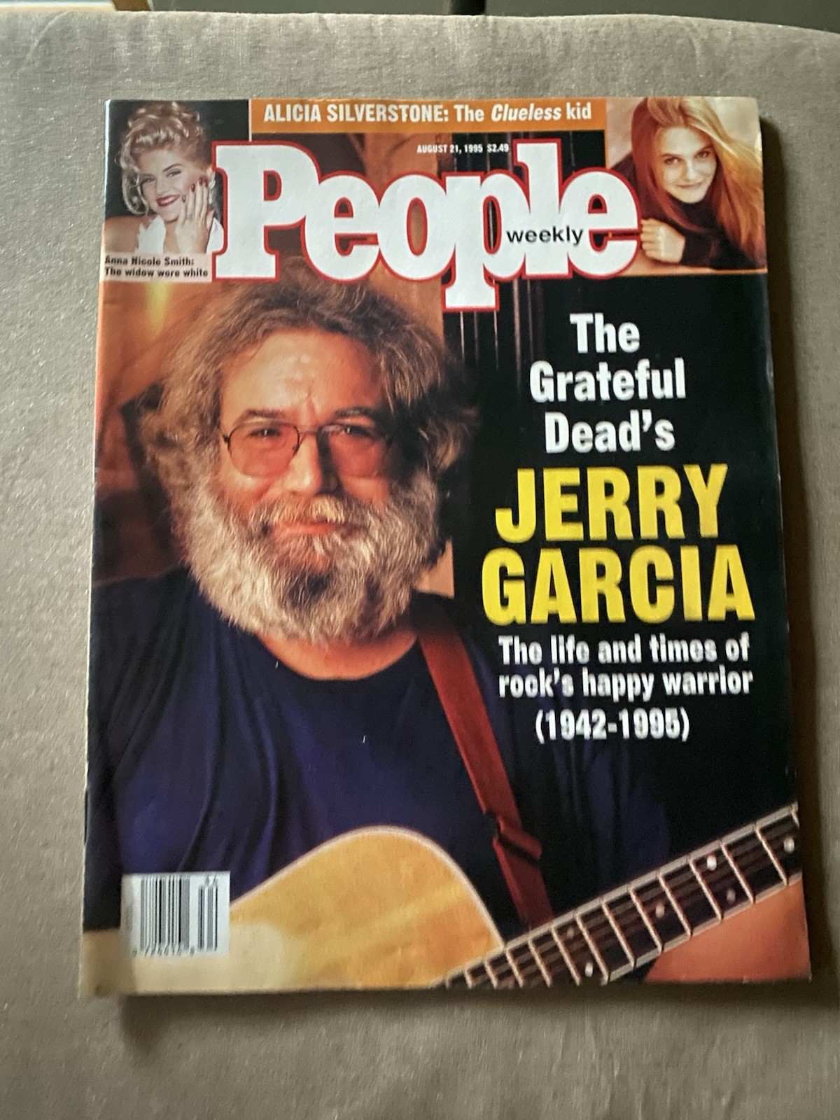 People Magazine August 21, 1995-The Grateful Deads Jerry Garcia, AnnaNicoleSmith