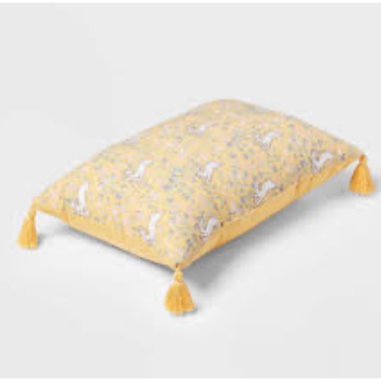 Threshold Throw Easter Pillow 14” x 20” Yellow