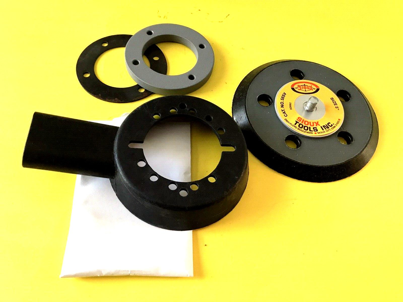SIOUX  # 665  5"  VACUUM CONVERSION KIT  FOR RANDOM ORBIT SANDERS - SHIPS FREE