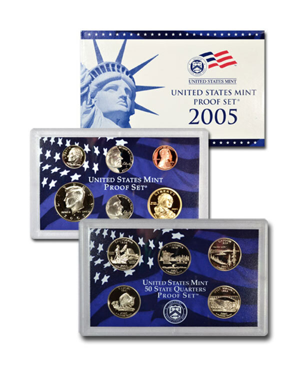2005-S U.S. Proof Coin Set GEM Proof OGP