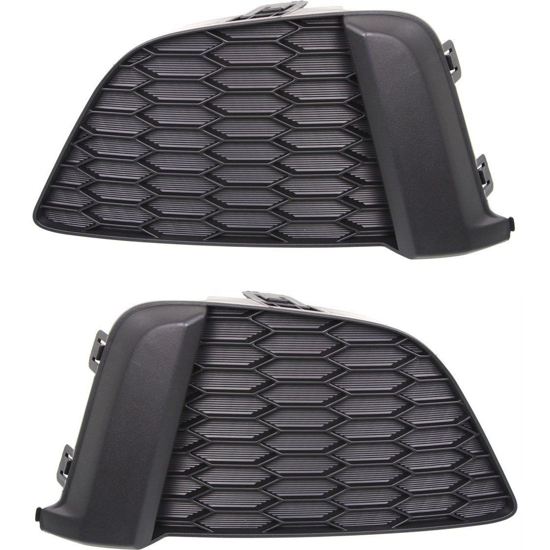 New Left & Right Fog Light Cover Set For 2015-2017 Honda Fit HO1038118 HO1039118