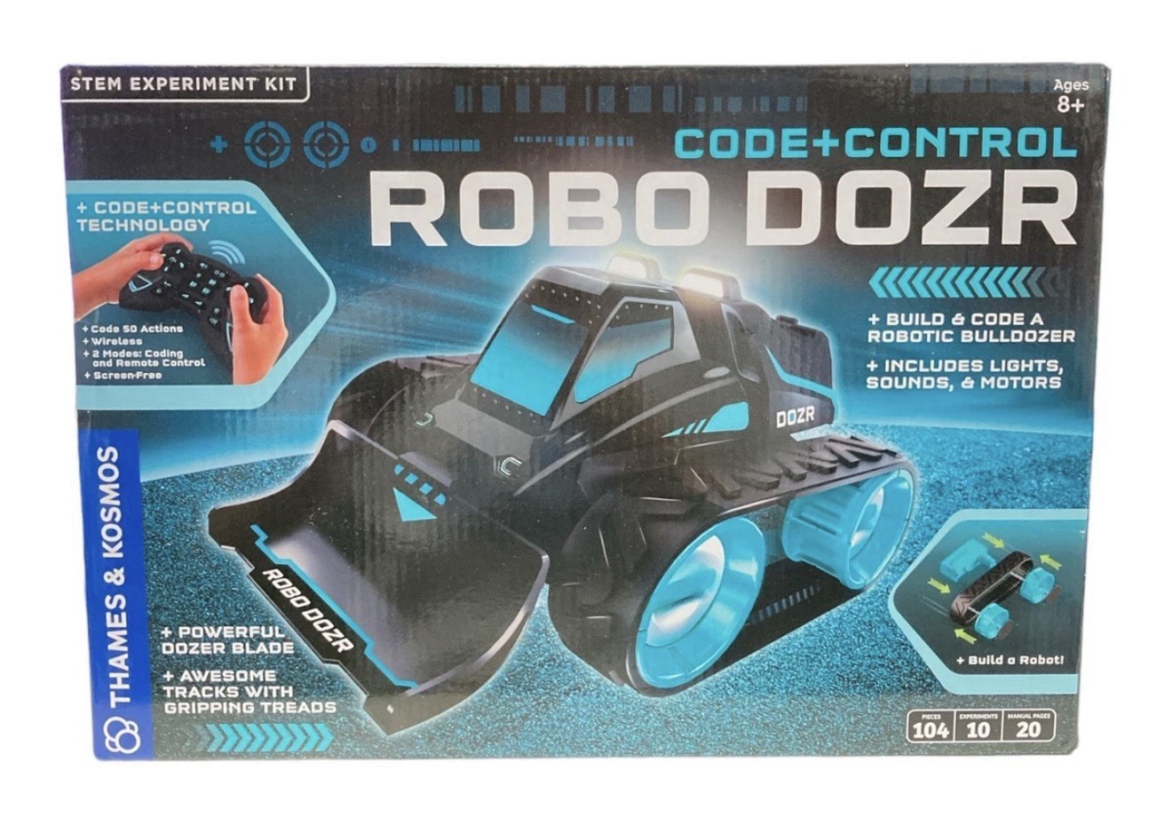 Thames & Kosmos Code+Control Robo Dozr Engineering & Robotics Kit