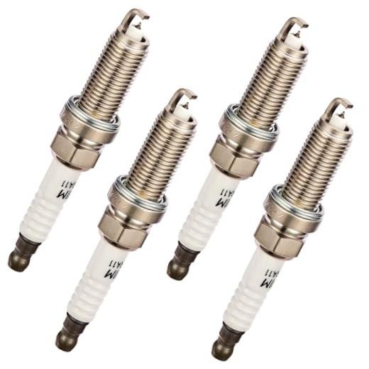Set of 4 Double Iridium Spark Plug Compatible with Nissan 2009-2019, 4PCS 9029