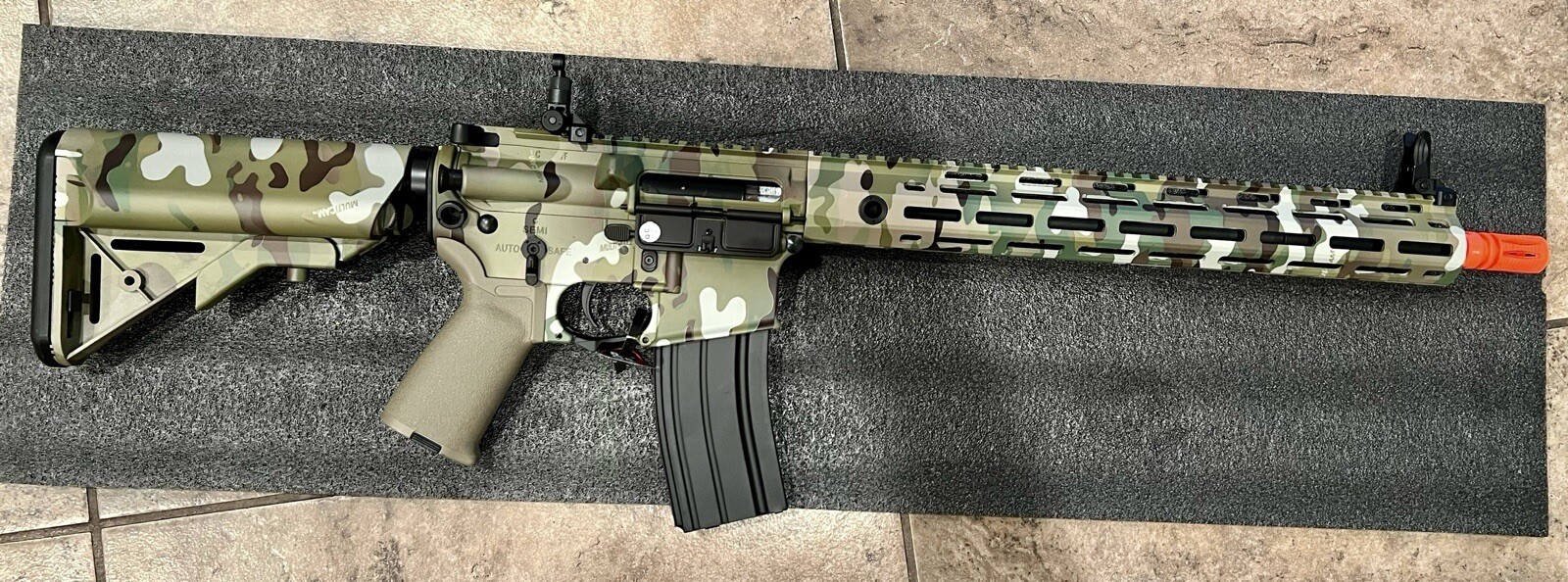 Matrix Custom Full Metal M4 RIS Airsoft AEG (Multicam) - New
