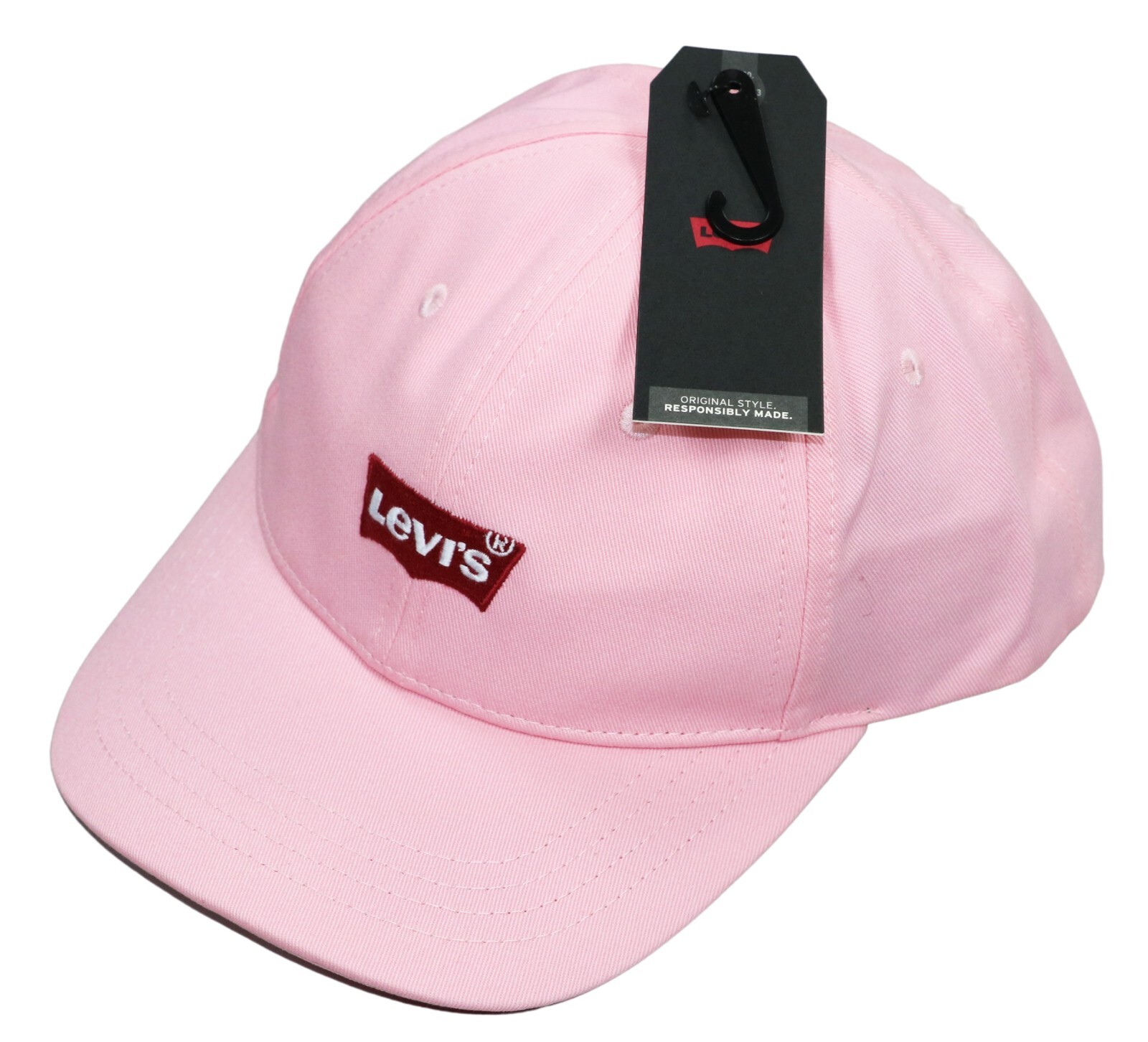 Levi's Batwing Logo Women's Baseball Cap Light Pink NWT One Size Fits Most