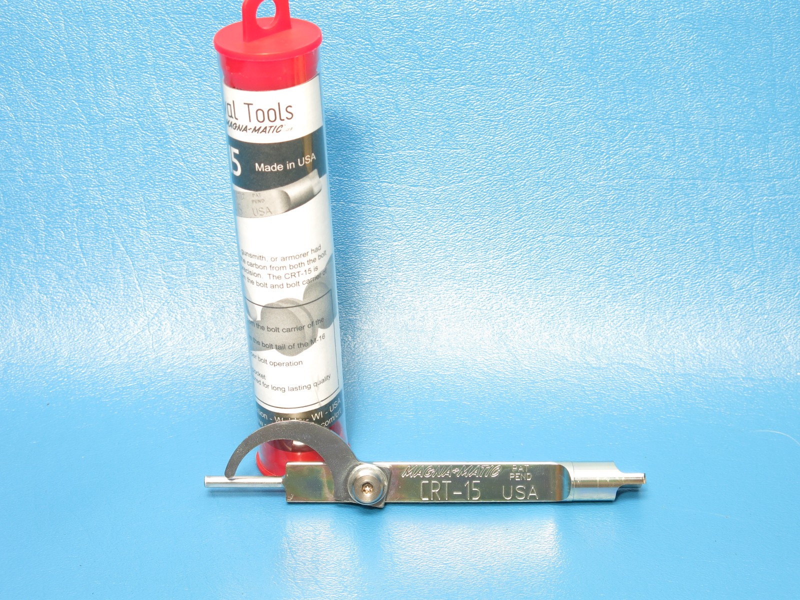 CRT-15 Magna-Matic Defense Carbon Removal Tool Bolt Tail Radius Cleaning