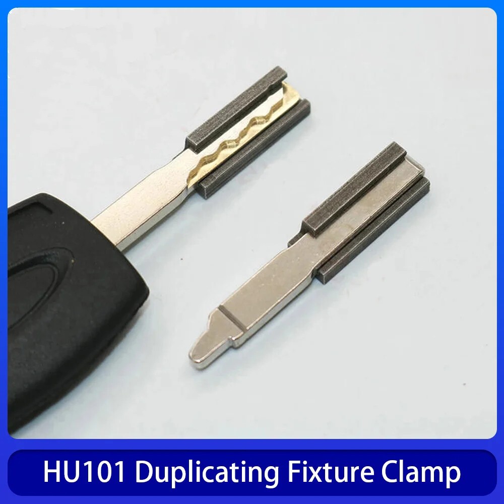 2PCS/Set HU101 Duplicating Fixture Clamp Fit For Ford Focus Key Cutter Machine @
