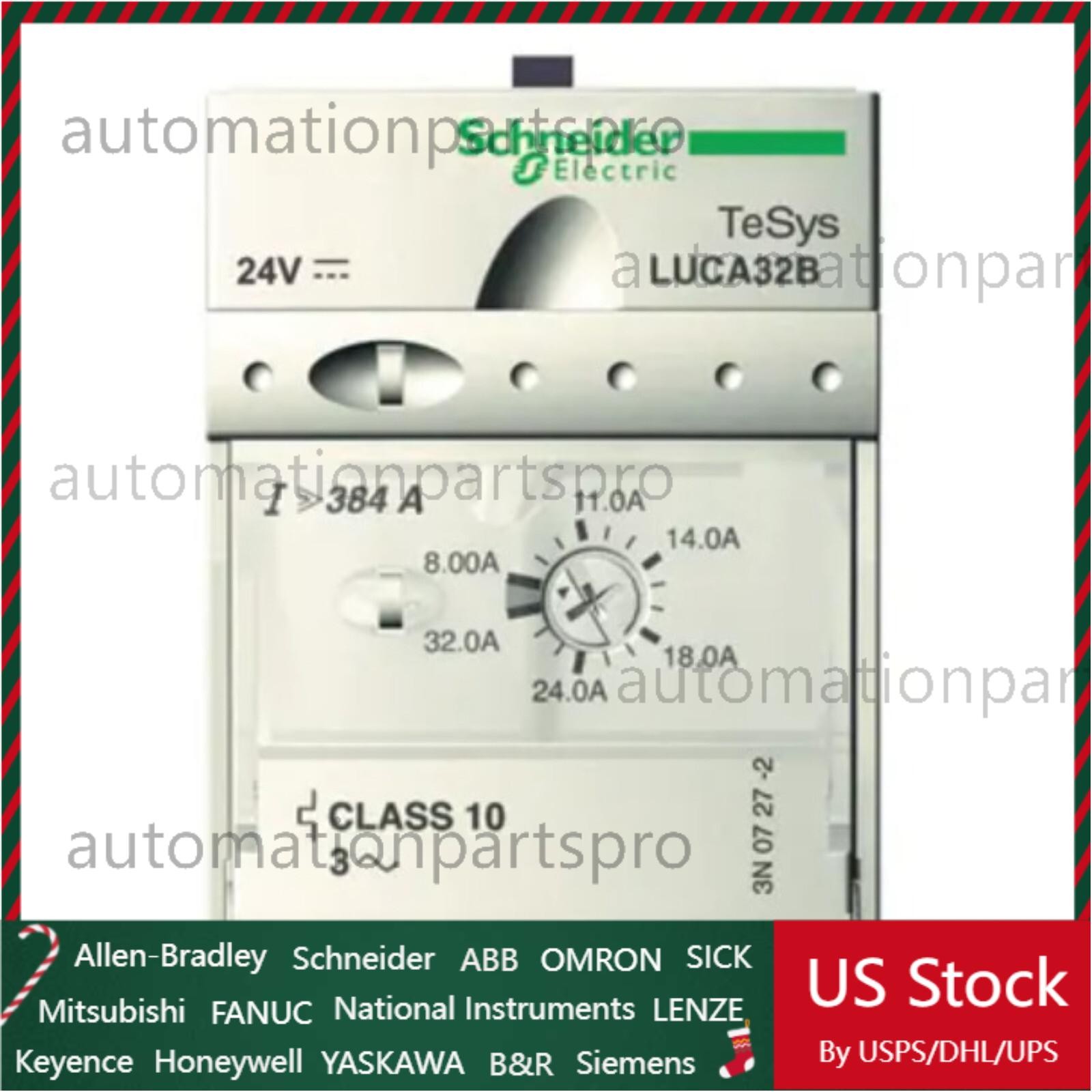 NEW Schneider Electric LUCA32B 8-32A 3P 240V~ Standard Motor Control Unit