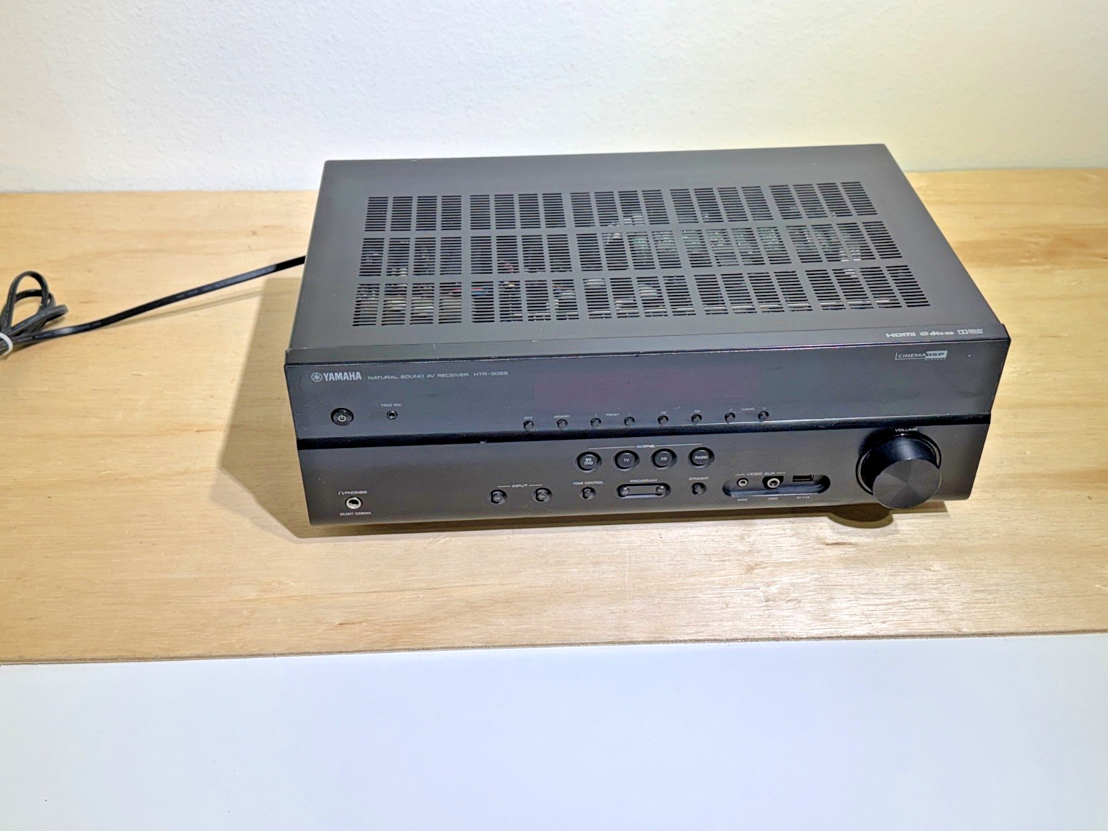 Vintage Yamaha Natural Sound AV 5.1 Home Theater Receiver HTR-3066 w/ HDMI Ports