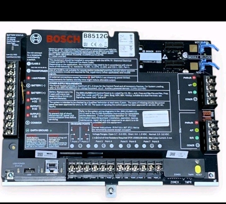 Bosch B8512G IP Control Panel G Series 32 Areas 599 Points New Sealed