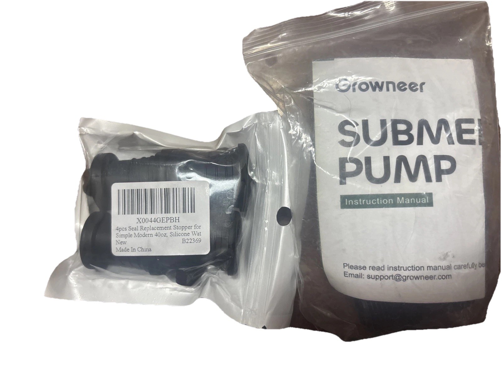 growneer replacement stopper aquarium submersible pump parts
