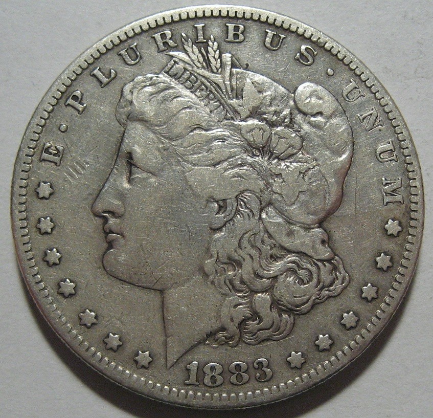 = 1883-S VF MORGAN Dollar, Nice Details, FREE Shipping