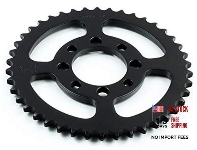 42T Steel Rear Sprocket - Black - 42 Tooth Number - 42