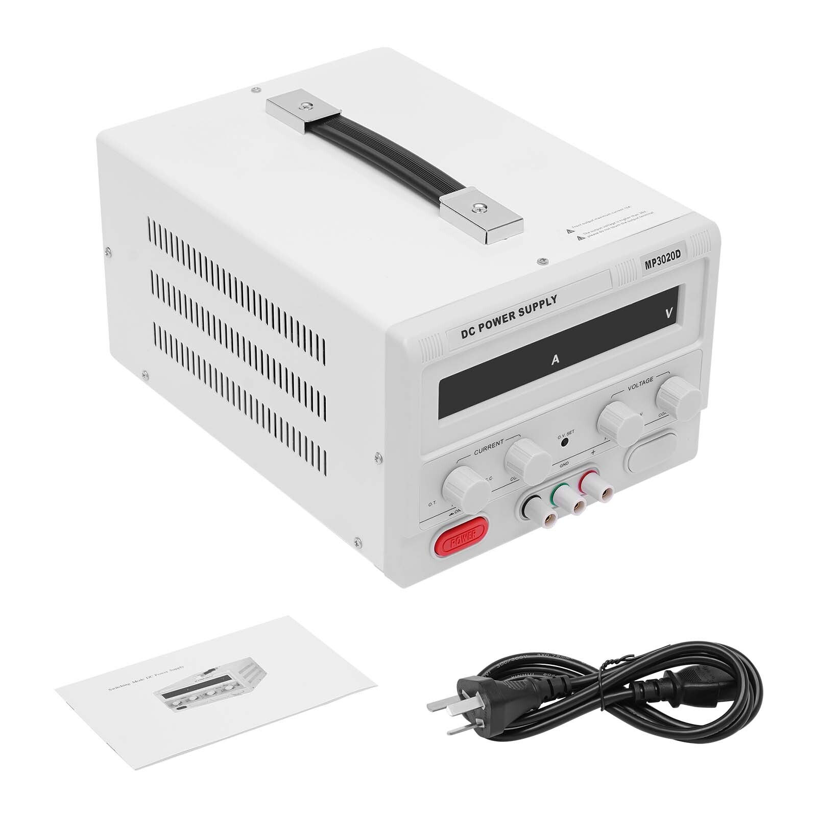 MP3020D 30V 20A DC Power Supply Variable Adjustable High Precision Digital Cord