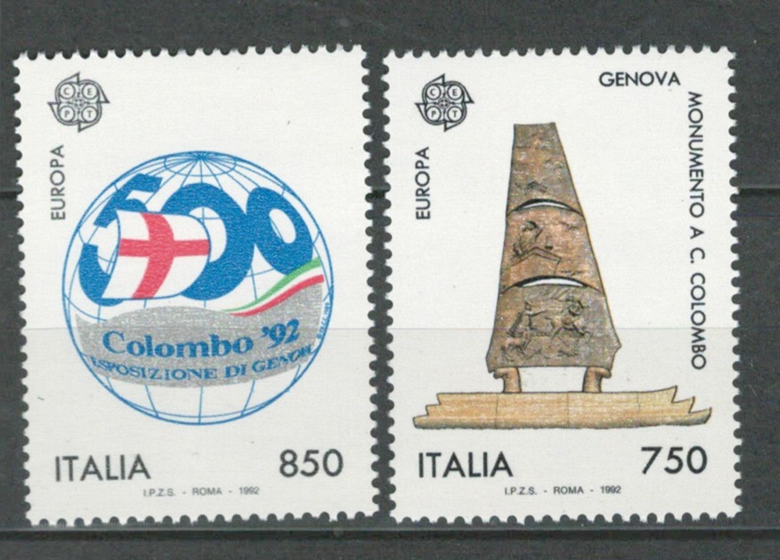 ITALY EUROPA AMERICA DISCOVERY  SAILING & BOATS  MNH SET LOT (BOATS 236)