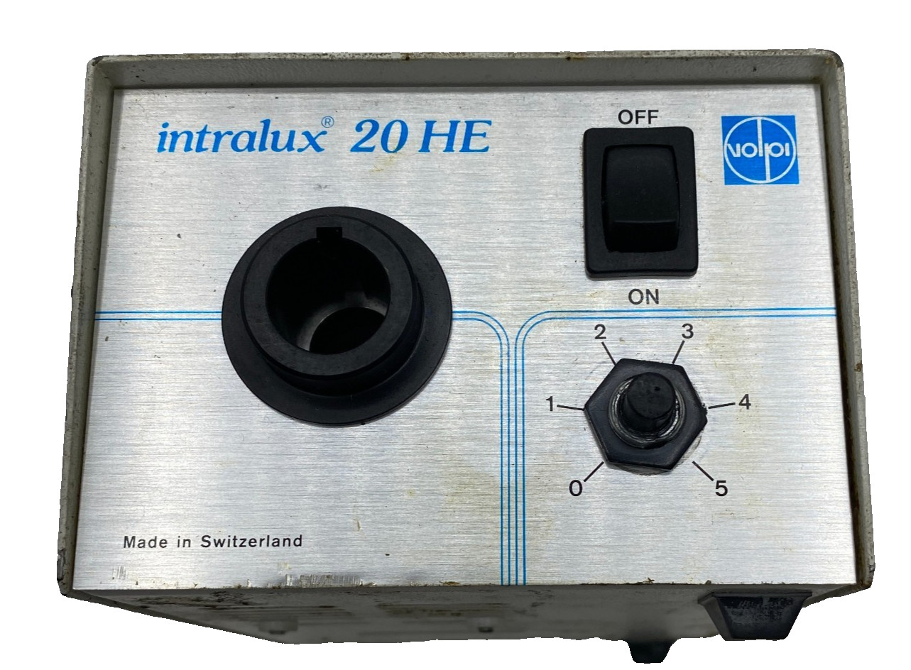 VOLPI AG INTRALUX 20 HE ILLUMINATOR LIGHT SOURCE 230V 50/60HZ 27W 315mA 27924