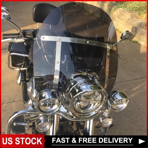 28" Smoke Windshield Windscreen For Harley Road King CVO Touring FLHR 1994-2025
