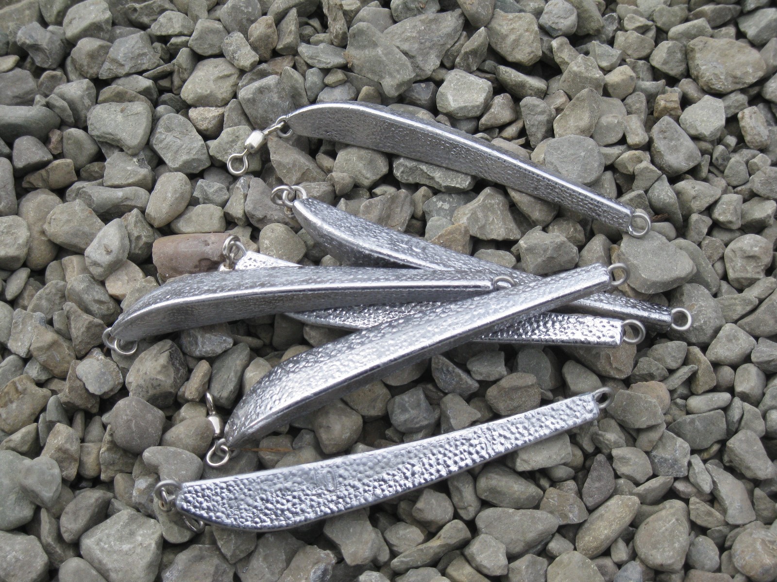 6 fishing Norway Viking cod jigs lures 10oz jigging no hooks
