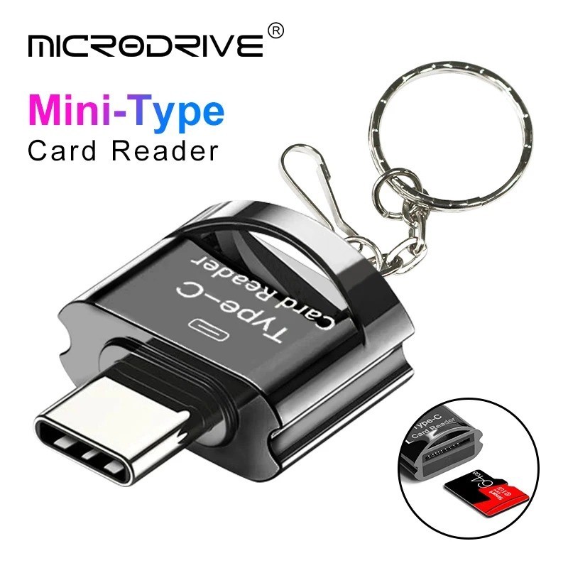 USB-C To Micro SD Memory Card Reader TF Adapter Type C For Android Phone OTG