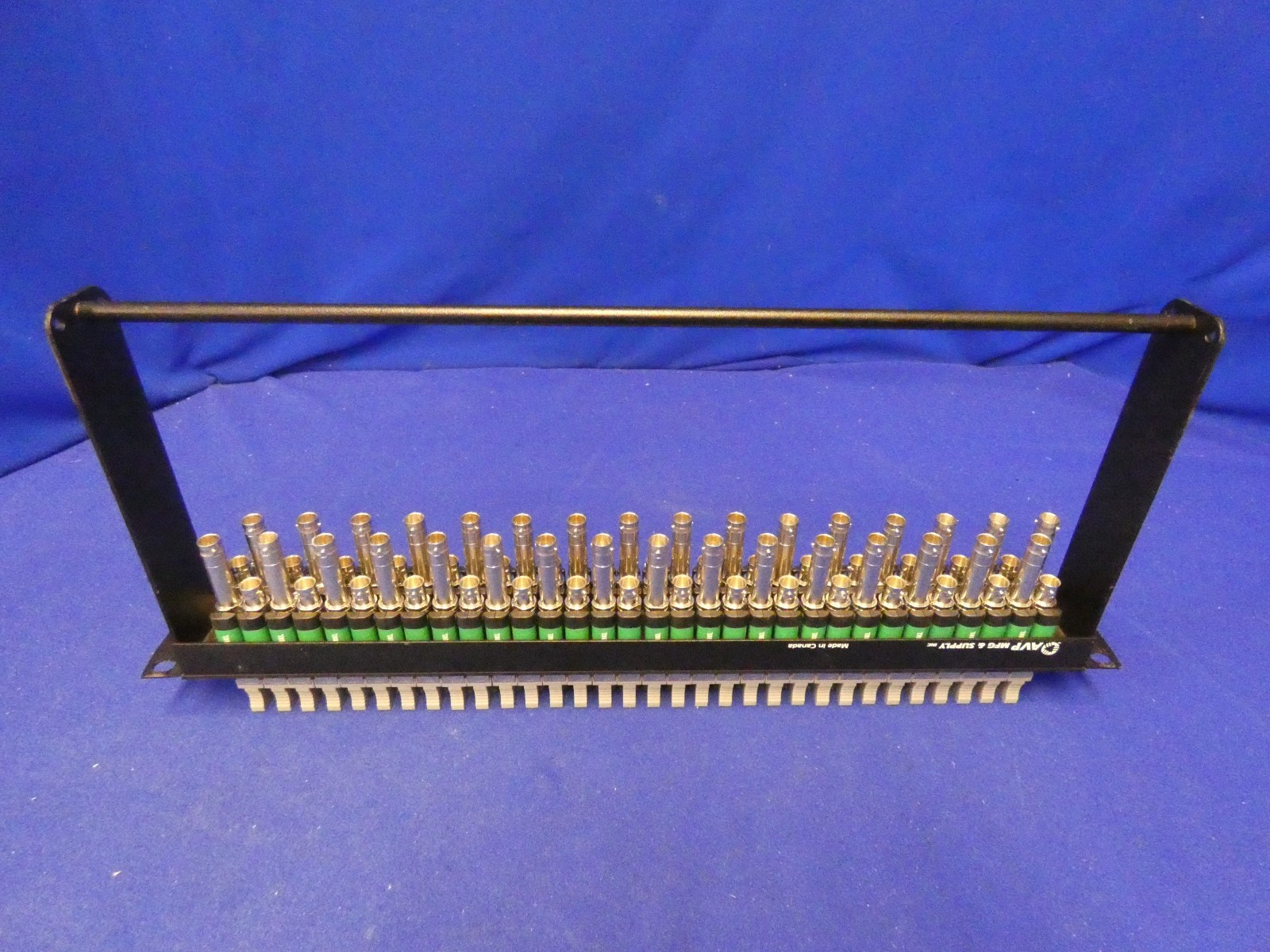 AVP Broadcast AV-G232E1-AE8K-B46 2x32 8K UHD Patchbay w/Looping Plugs